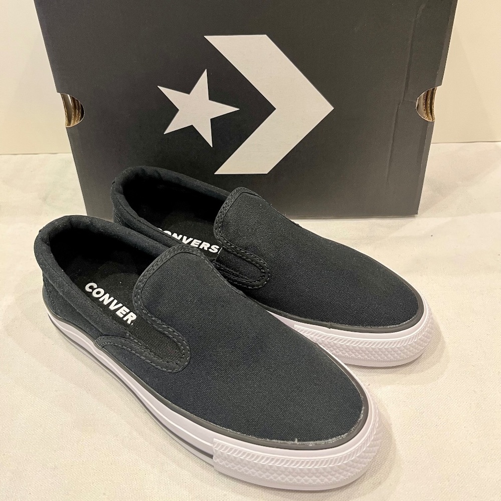 Converse Chuck Taylor All-Stars Double Gore Sip-on Black Unisex